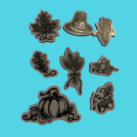 Thanksgiving / Halloween Themed Stamp Set - Picture 1 of 2